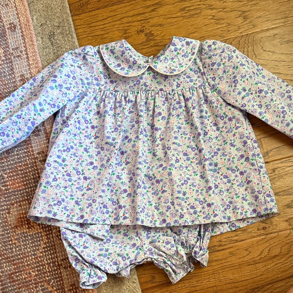 The Beaufort Bonnet Company Floral bloomer set